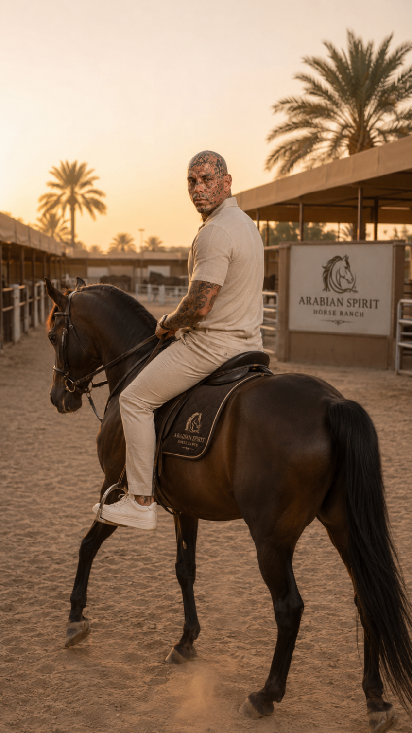 Training im Ranch-Roundpen