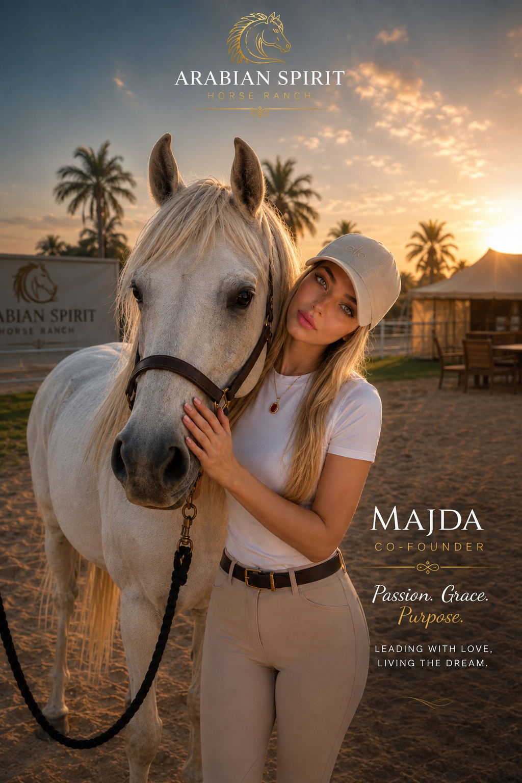 Majda — Co-Founder Arabian Spirit Horse Ranch