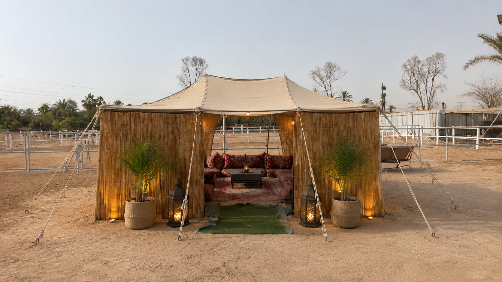 Private Zelt-Lounge